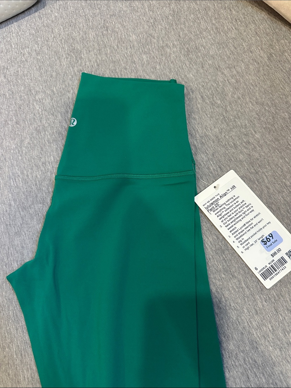lululemon athletica Green High-Rise Leggings